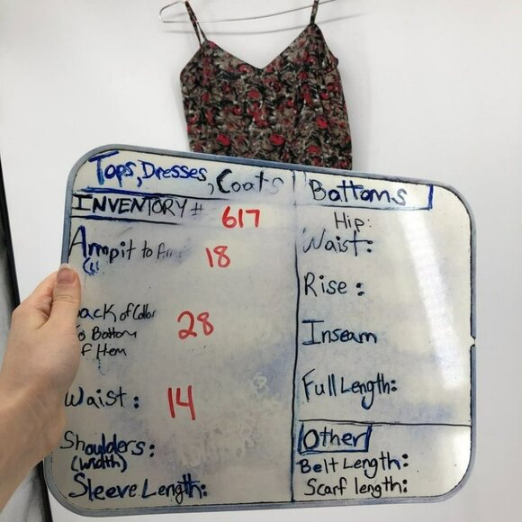 UO Kimchi Blue romper red tan abstract print ruffle neck  spaghetti straps XS - Picture 12 of 15